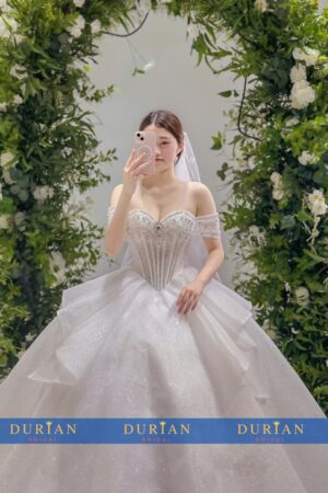 Váy cưới luxury DR6201 mẫu 2