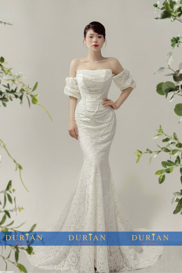 Váy cưới đuôi cá dr4226 mẫu 1