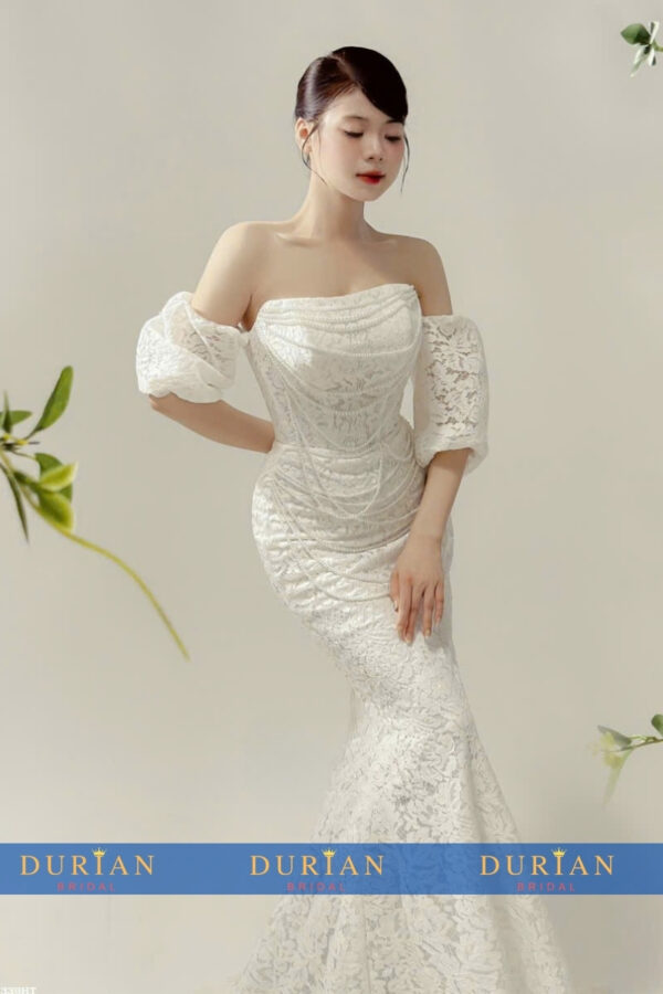 Váy cưới đuôi cá dr4226 mẫu 2
