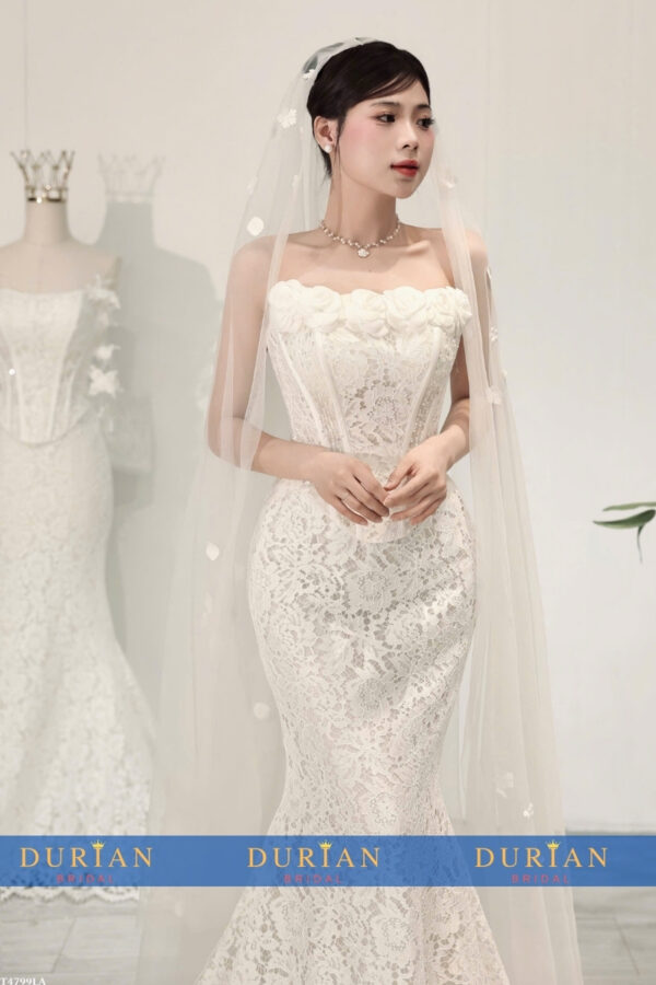 Váy cưới đuôi cá dr4234 mẫu 2