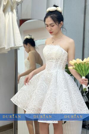 Váy cưới ngắn dr5206 mẫu 2