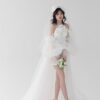 Váy cưới ngắn dr5217 mẫu 1